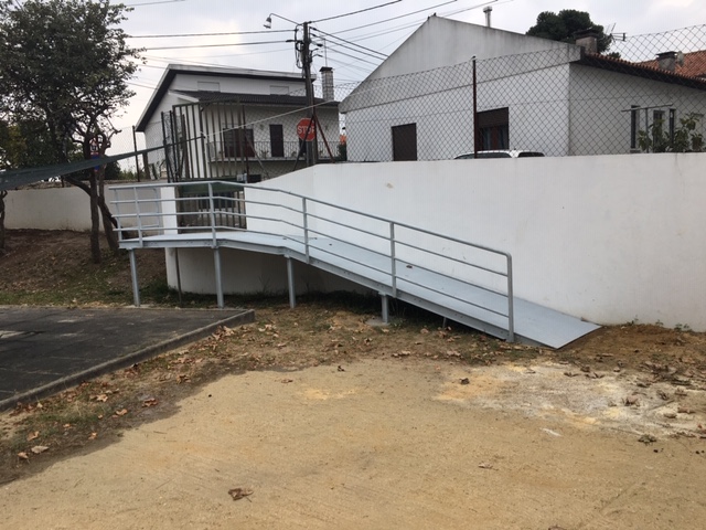 Obras na Escola Básica do Aldão